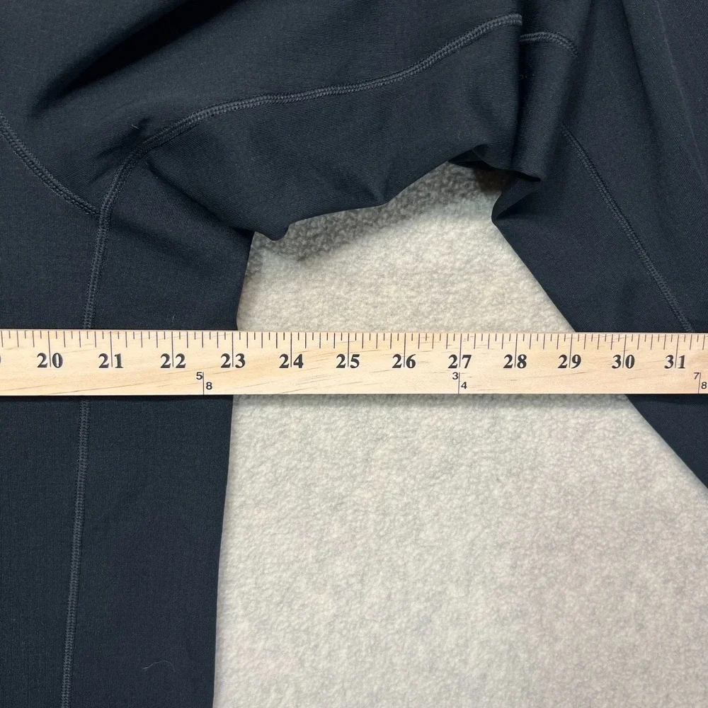 Patagonia Mens‎ Capilene  Baselayer Pullover Black Midweight 1/4 Zip Thermal XL